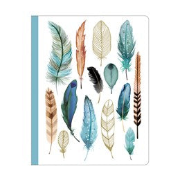 Feathers Deluxe Spiral Notebook Journal Diary - Berg. Mergaret 50 9780735352742
