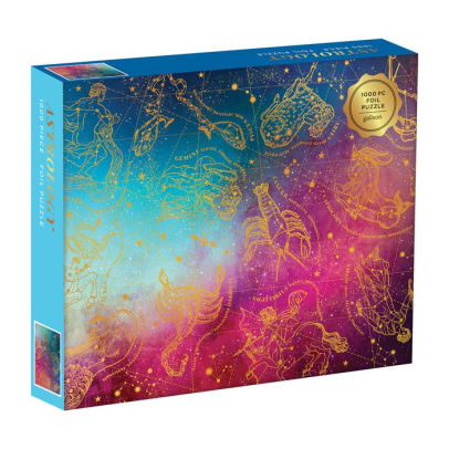 Astrology 1000 Piece Foil Puzzle - Galison 9780735357501