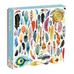 Feathers 500 Piece Foil Puzzle - Galison 9780735357822