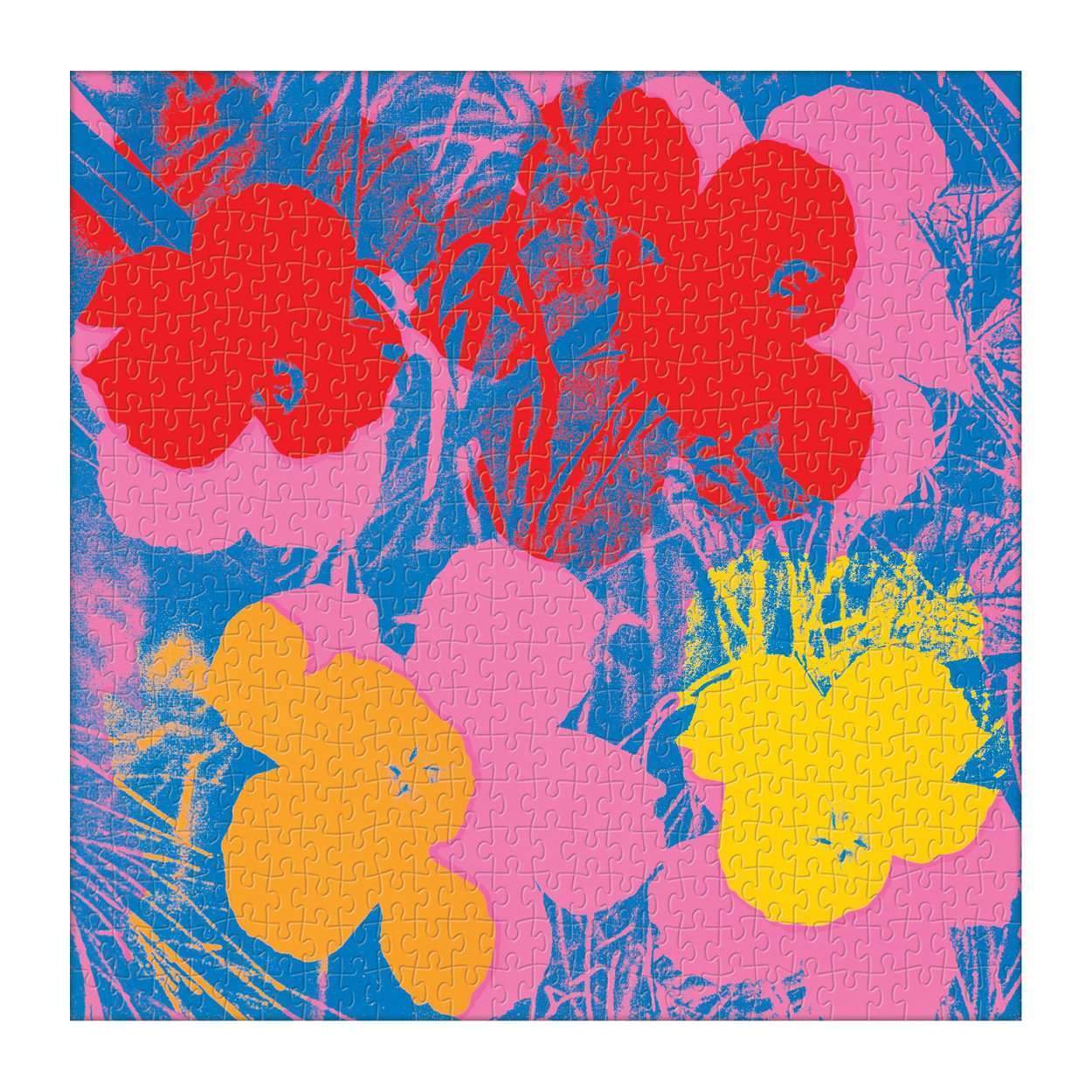 Andy Warhol Flowers 500 Piece Jigsaw Puzzle by Mcmenemy. Sarah 9780735357839_2