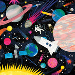 Space Illuminated 500 Piece Glow In The Dark Family Jigsaw Puzzle by Mudpuppy 9780735361003