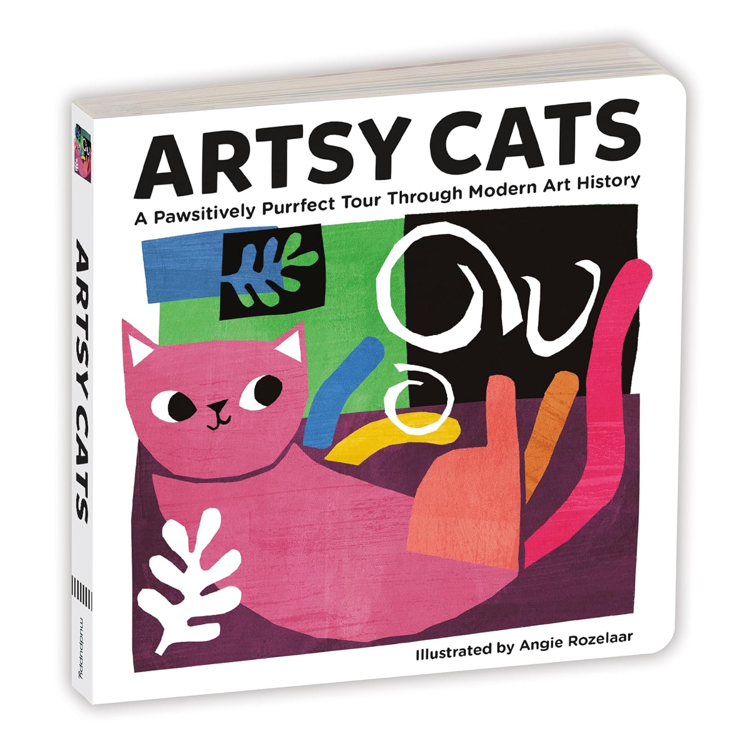 Artsy Cats Board Book by Rozelaar. Angie 9780735361065