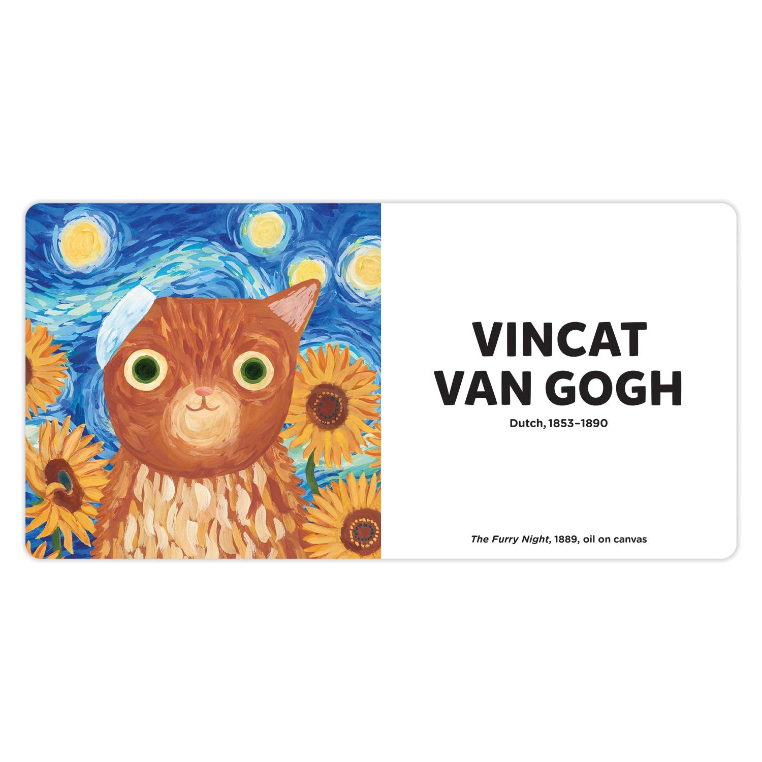 Artsy Cats Board Book by Rozelaar. Angie 9780735361065_5