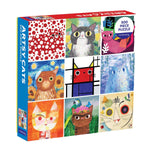 Artsy Cats 500 Piece Jigsaw Puzzle - Mudpuppy 9780735361072_1