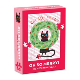 Oh So Merry 130 Piece Mini Puzzle - Galison 9780735362284