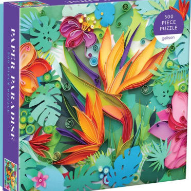 Paper Paradise 500 Piece Puzzle - Galison 9780735362611