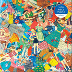 Vintage Paper Dolls 1000 Piece Puzzle In Square Box - Galison 9780735362642