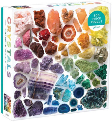 Rainbow Crystals 500 Piece Puzzle - Galison 9780735362710