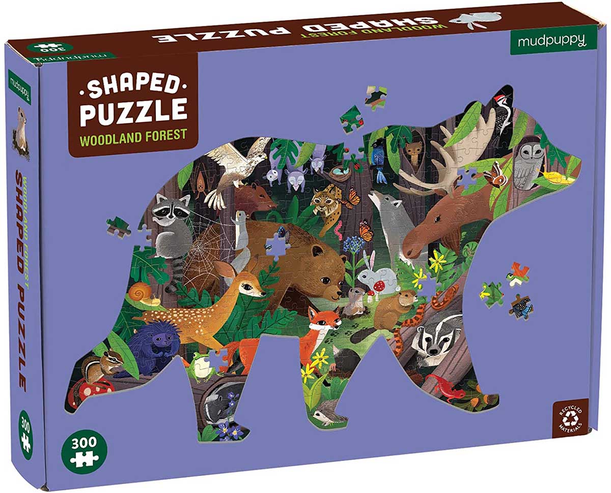 Shaped Scene Woodland Forest 300 Piece Puzzle - Tanis. Katy 9780735363724_1034c84f-1ac6-494e-9e95-c366bdca031c