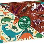 Dinosaur Dig 100 Piece Double-Sided Jigsaw Puzzle - Peskimo 9780735363731_4a9b73ab-f954-44ff-b705-075e9c5535d4