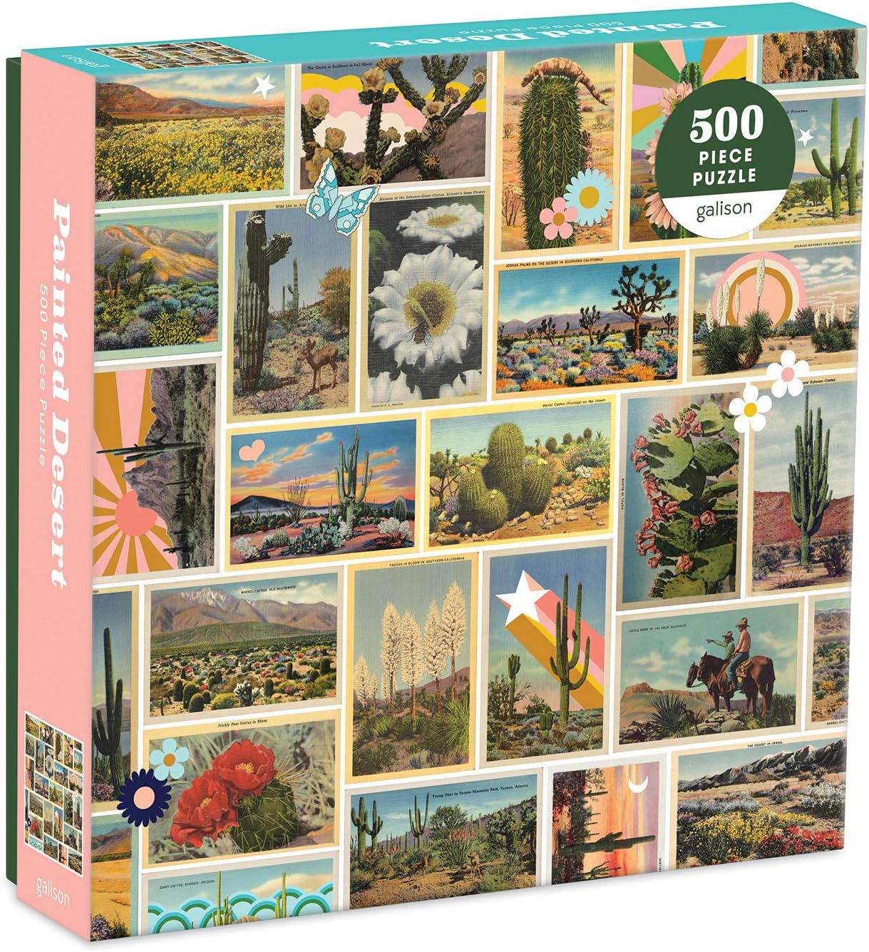 Painted Desert 500 Piece Jigsaw Puzzle - Galison 9780735364745