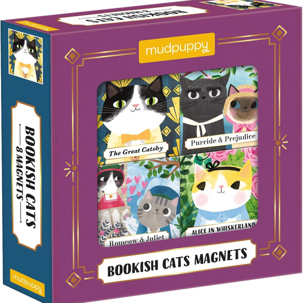 Bookish Cats Magnets Set 9780735365643
