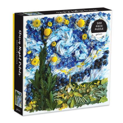 Starry Night Petals 500 Piece Puzzle - Collins. Bridget 9780735366497