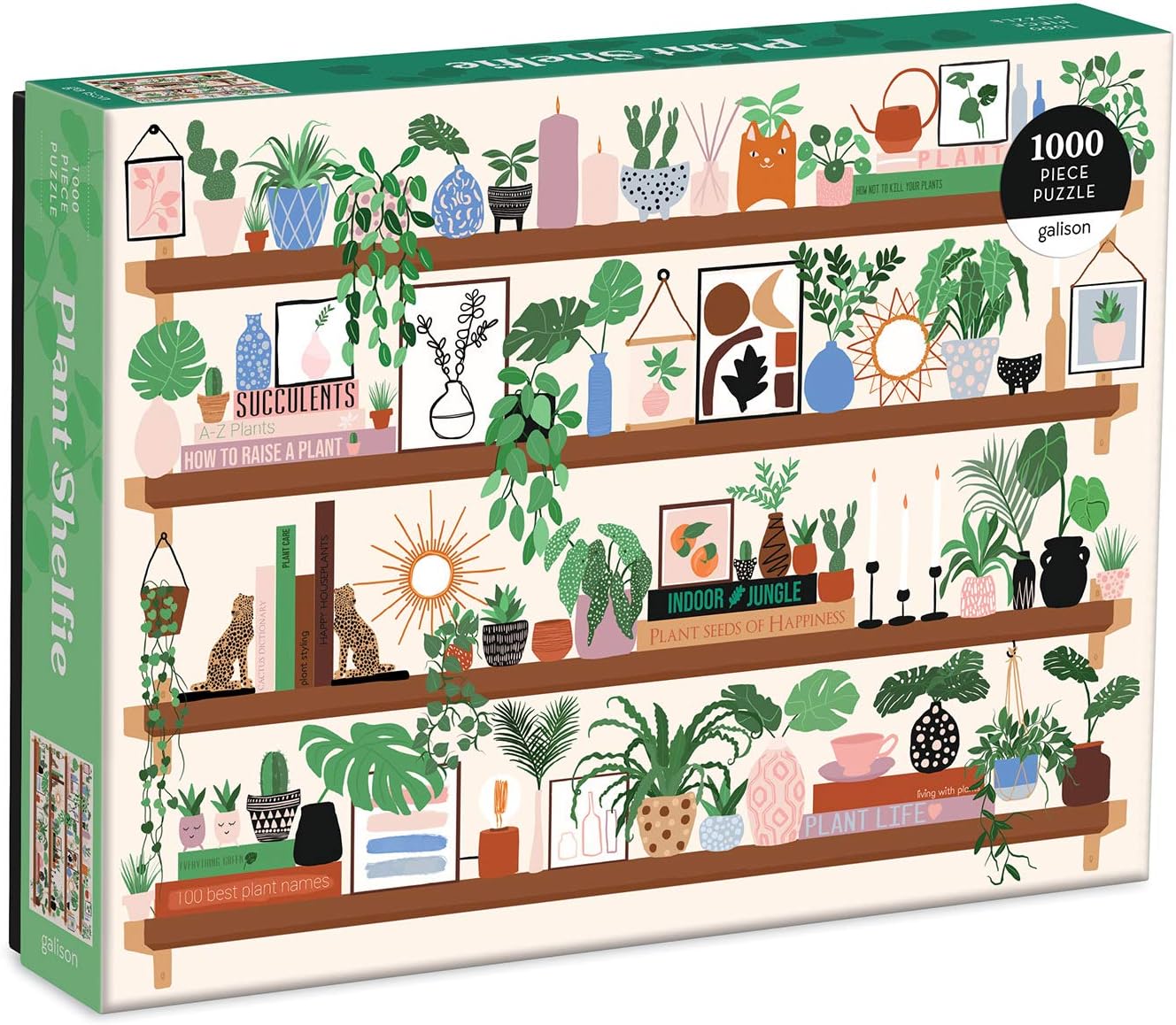 Plant Shelfie 1000 Piece Jigsaw Puzzle - Galison 9780735366541