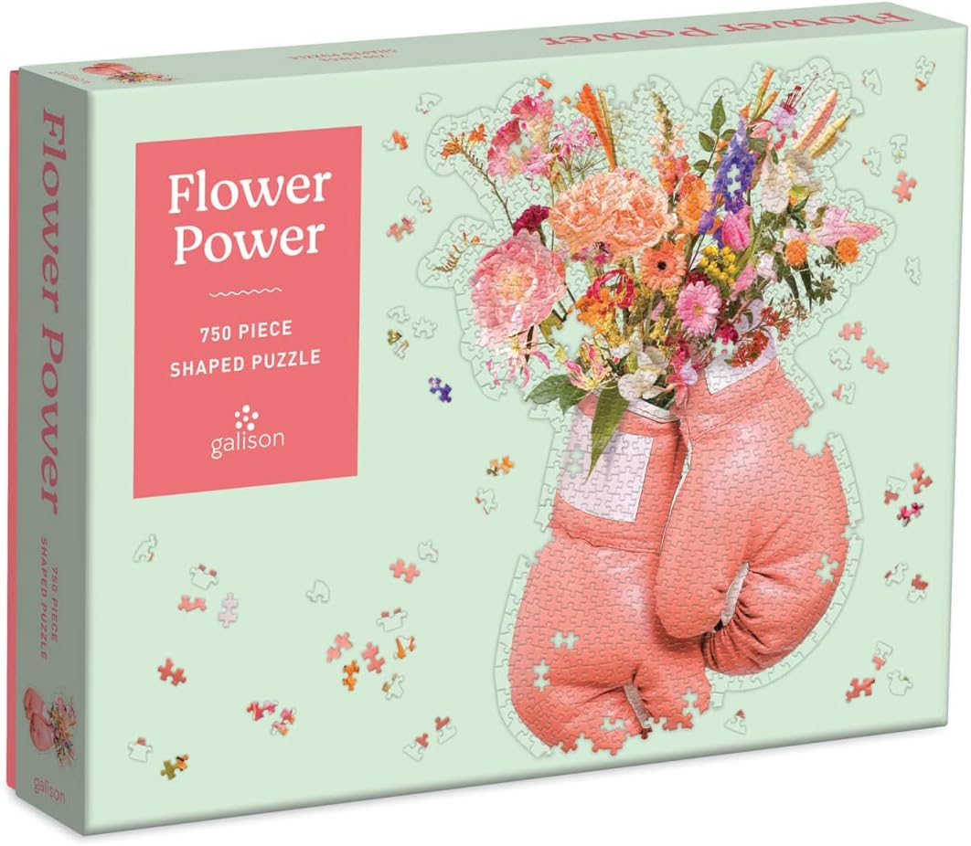 Flower Power 750 Piece Shaped Jigsaw Puzzle - Fuentes. Paul 9780735366855