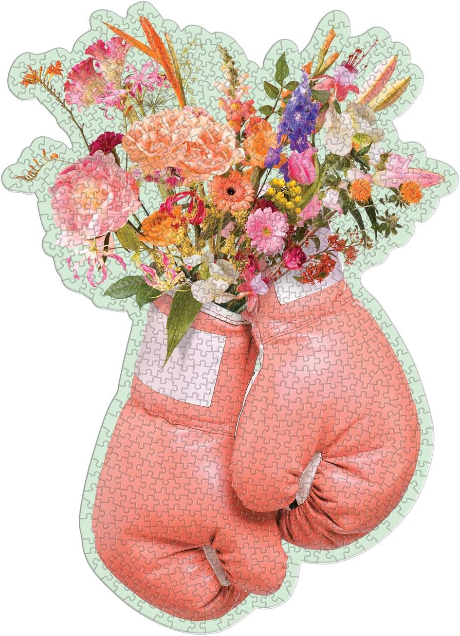 Flower Power 750 Piece Shaped Jigsaw Puzzle - Fuentes. Paul 9780735366855_1
