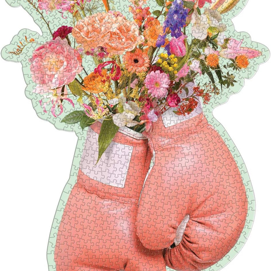 Flower Power 750 Piece Shaped Jigsaw Puzzle - Fuentes. Paul 9780735366855_1