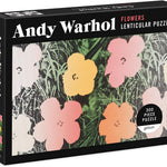Andy Warhol Flowers 300 Piece Lenticular Puzzle - Warhol. Andy 9780735366909