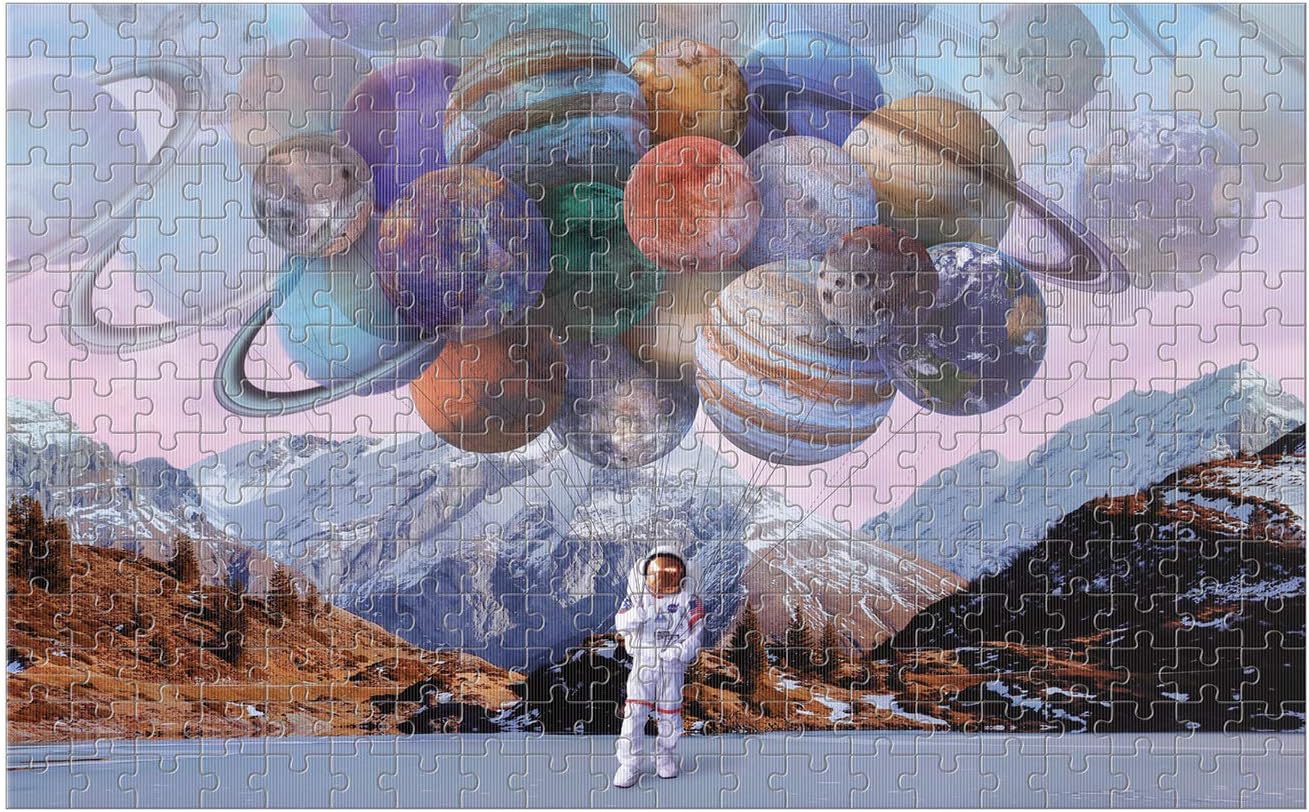 Space-Bound 300 Piece Lenticular Puzzle - Cantu. Karen 9780735367579_1