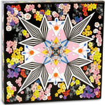 Flowers Galaxy Double Sided 500 Piece Jigsaw Puzzle - Lacroix. Christian 9780735367661