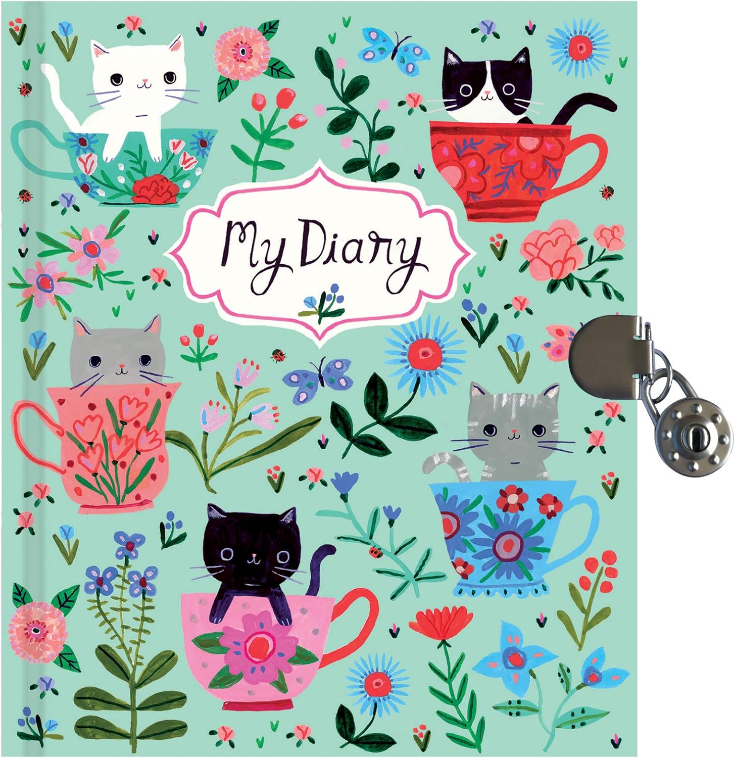 Teacup Kittens Locked Diary 9780735367883_e76148b2-1aee-4c65-a932-c5db13c3e12e