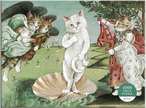 Birth Of Venus Meowsterpiece Of Western Art 1000 Pc Jigsaw Puzzle 9780735368088
