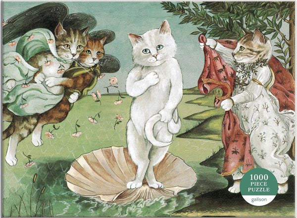 Birth Of Venus Meowsterpiece Of Western Art 1000 Pc Jigsaw Puzzle 9780735368088_1f2907ce-c1c4-4ad4-b371-cc2a21b1e52f