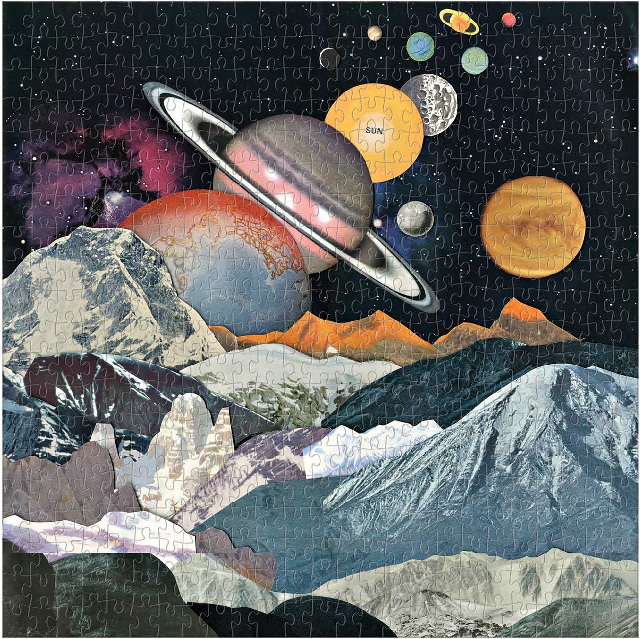 Out Of This World 500 Piece Jigsaw Puzzle - Galison; Giles. Ben 9780735369054_1