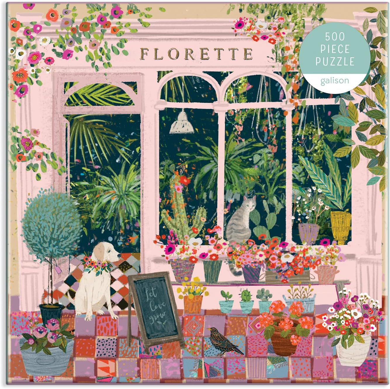 Florette 500 Piece Jigsaw Puzzle - Ball. Victoria 9780735369917_3
