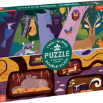 Forest Above & Below 100 Piece Double-Sided Jigsaw Puzzle - Vidal. Alexander 80 9780735370371_ff8854ff-ebb8-4808-9342-a848c6da6d76