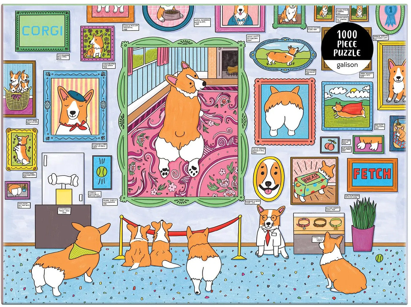 Museum Of The Corgi 1000 Piece Jigsaw Puzzle - Puckett. Ava 9780735370463