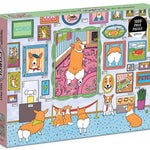 Museum Of The Corgi 1000 Piece Jigsaw Puzzle - Puckett. Ava 9780735370463_1