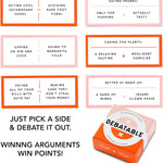 Debatalbe Social Game Set - Brass Monkey 9780735370623_2
