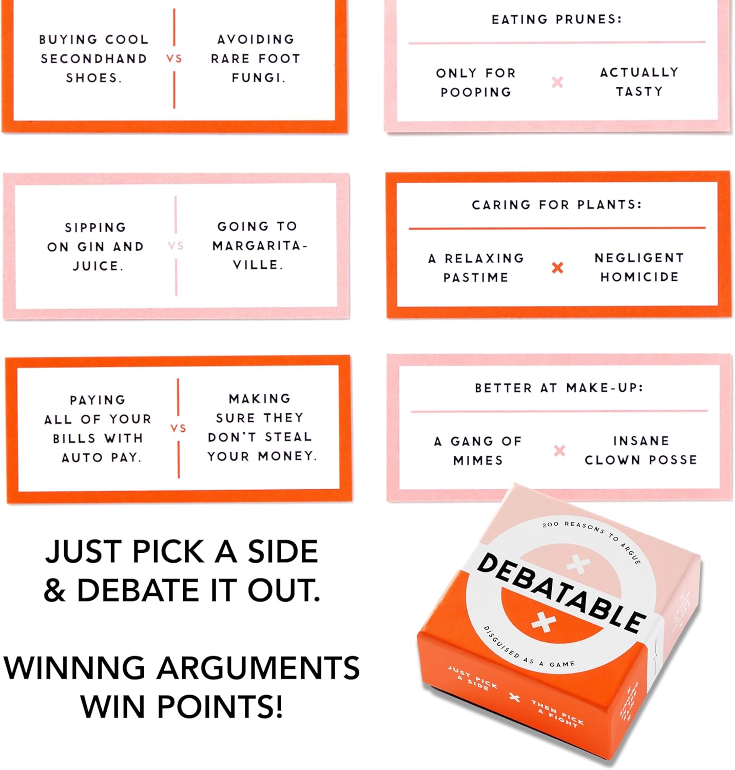 Debatalbe Social Game Set - Brass Monkey 9780735370623_2