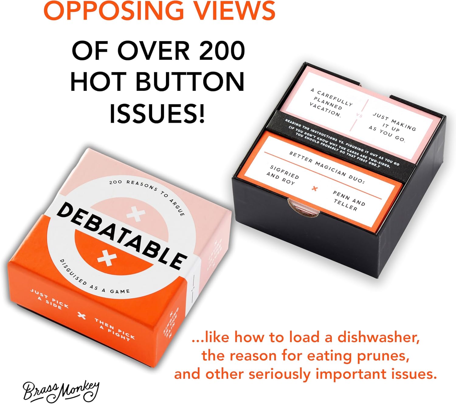 Debatalbe Social Game Set - Brass Monkey 9780735370623_3
