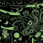 Ocean Predators 100 Piece Glow In The Dark Jigsaw Puzzle - Mudpuppy 80 9780735372559_1