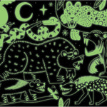 Land Predators 100 Piece Glow In The Dark Jigsaw Puzzle - Mudpuppy 80 9780735372566_1