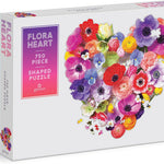 Flora Heart 750 Piece Shaped Jigsaw Puzzle by Ream. Julie Seabrook 9780735373358