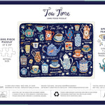 Tea Time 1000 Piece Jigsaw Puzzle With Shaped Pieces by De Carvahlo. Christine 9780735374935_1