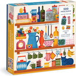 Kitchen Essentials 500 Piece Jigsaw Puzzle With Shaped Pieces by Muti. Muti 9780735374966