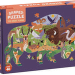 The Great Plains 300 Piece Shaped Jigsaw Puzzle - Vidal. Alexander 80 9780735375208