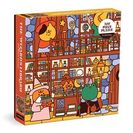 The Wizard's Library 500 Piece Family Jigsaw Puzzle - Mudpuppy 20 9780735375260_3c19d57a-58bf-4c86-974d-33125129cefa