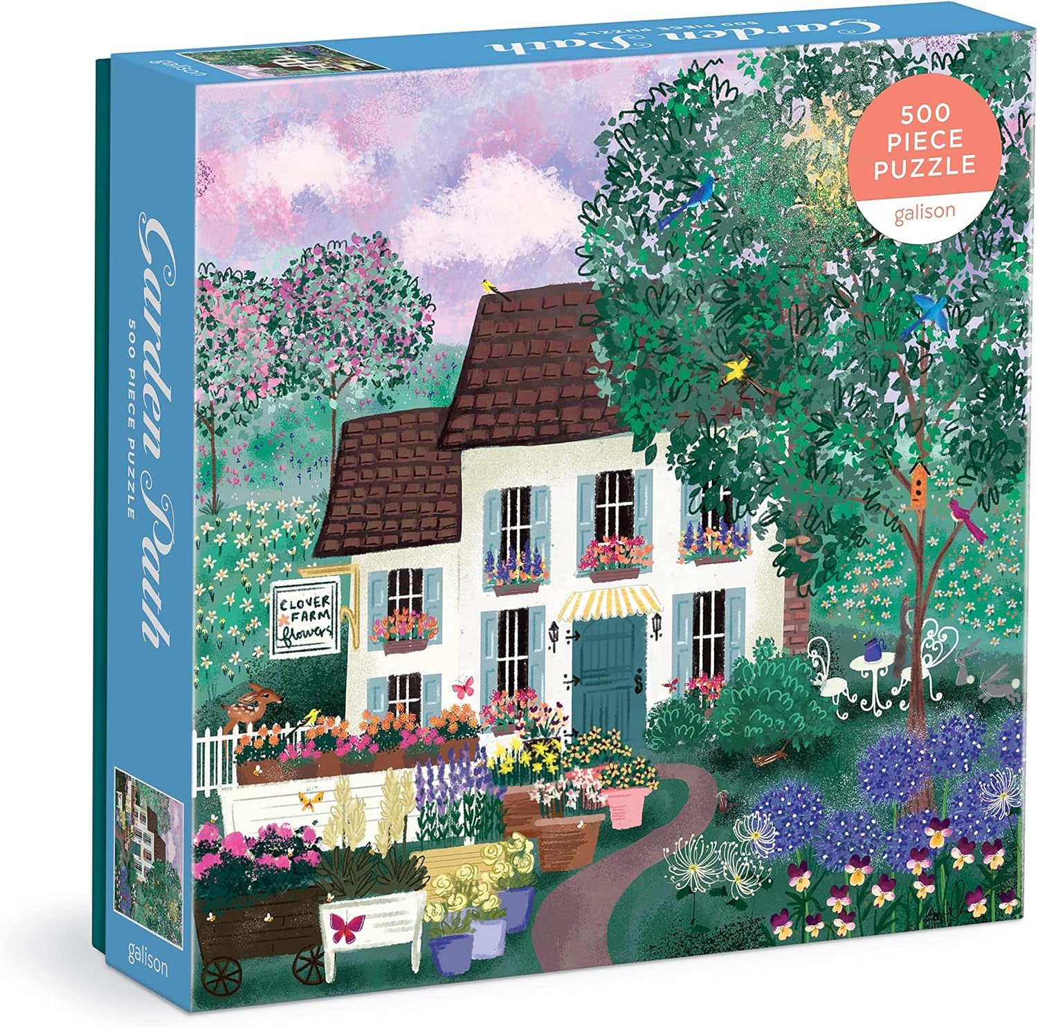 Joy Laforme Garden Path 500 Piece Jigsaw Puzzle - Laforme. Joy 9780735375291