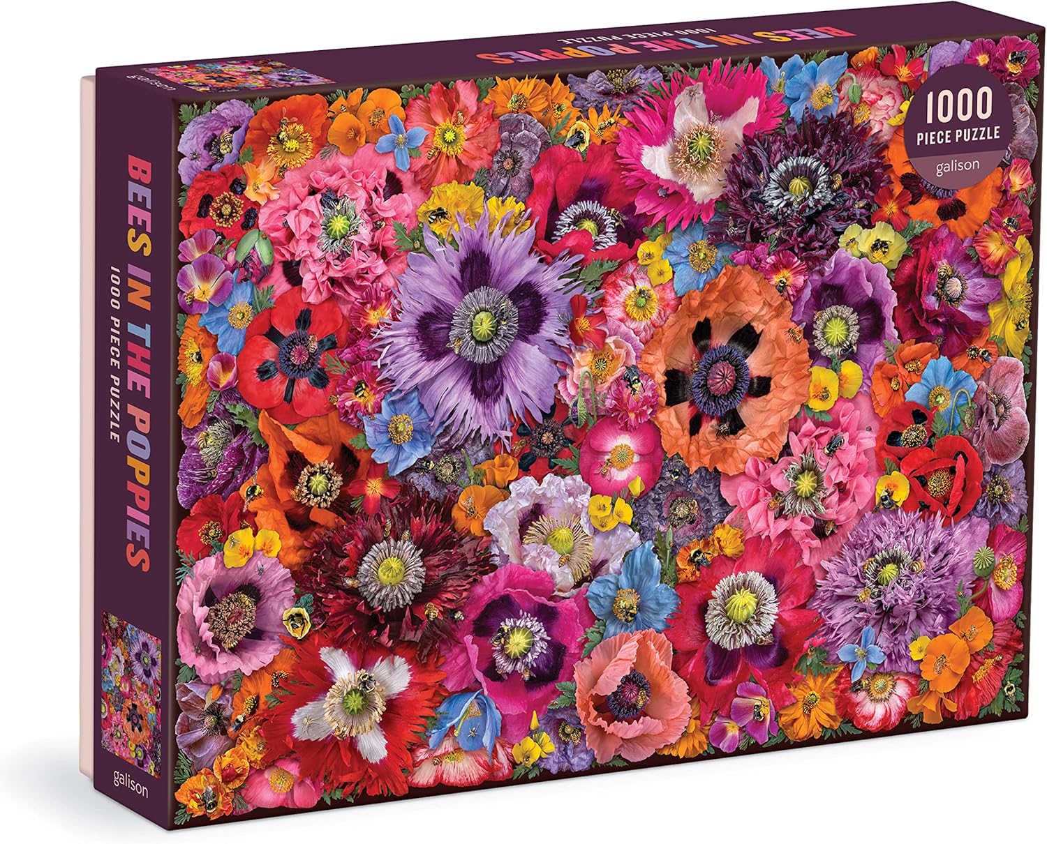 Bees In The Poppies 1000 Piece Jigsaw Puzzle - Litten. Troy 9780735375550