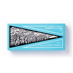 Small Victories Magic Velvet Pennant Coloring Set by Brass Monkey 9780735375574_1