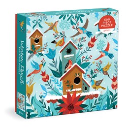 Winter Perch 500 Piece Jigsaw Puzzle - Zimmerman. Cagla 9780735376045