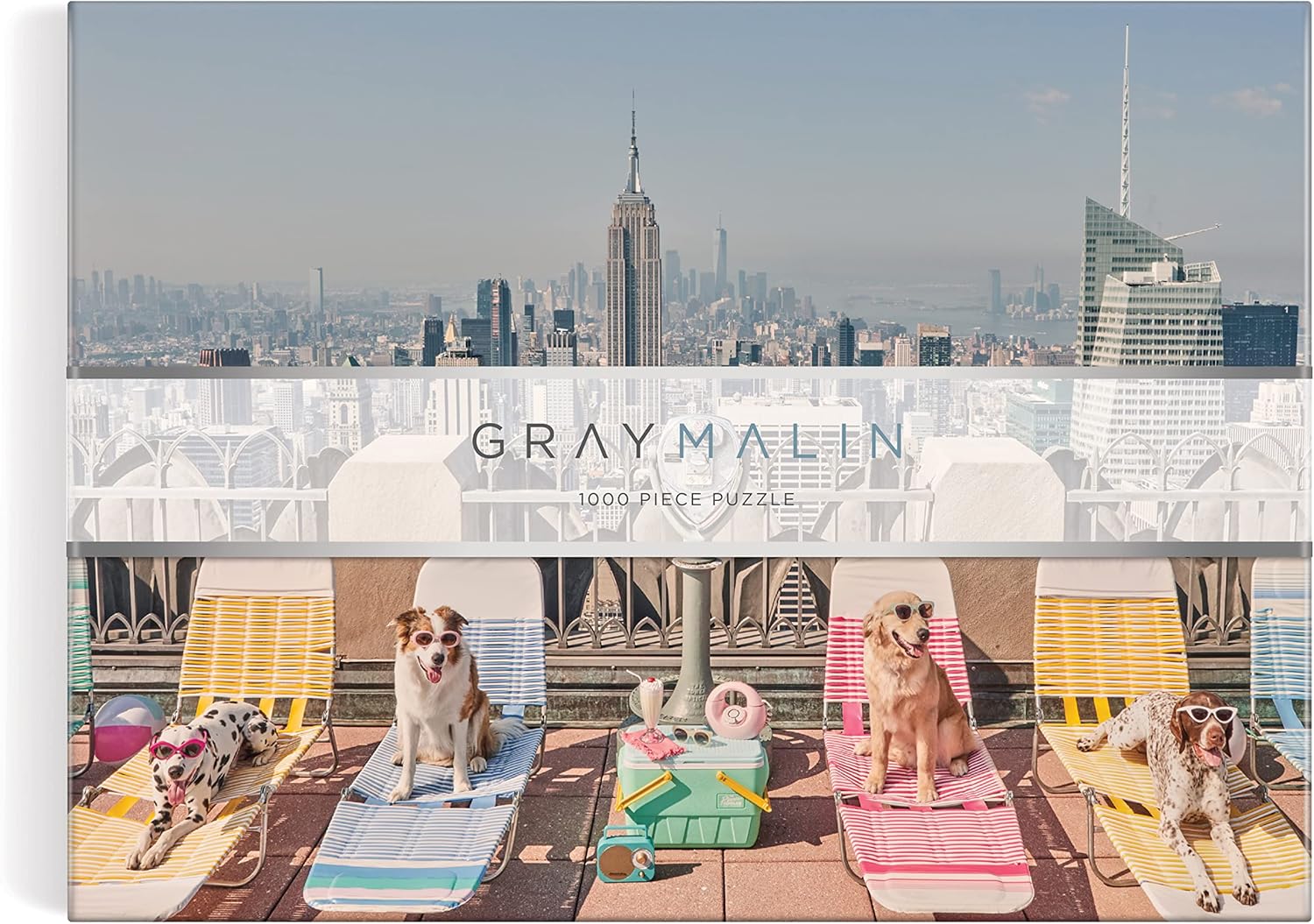 The Dogs Of New York City 1000 Piece Jigsaw Puzzle - Malin. Gray 20 9780735376274