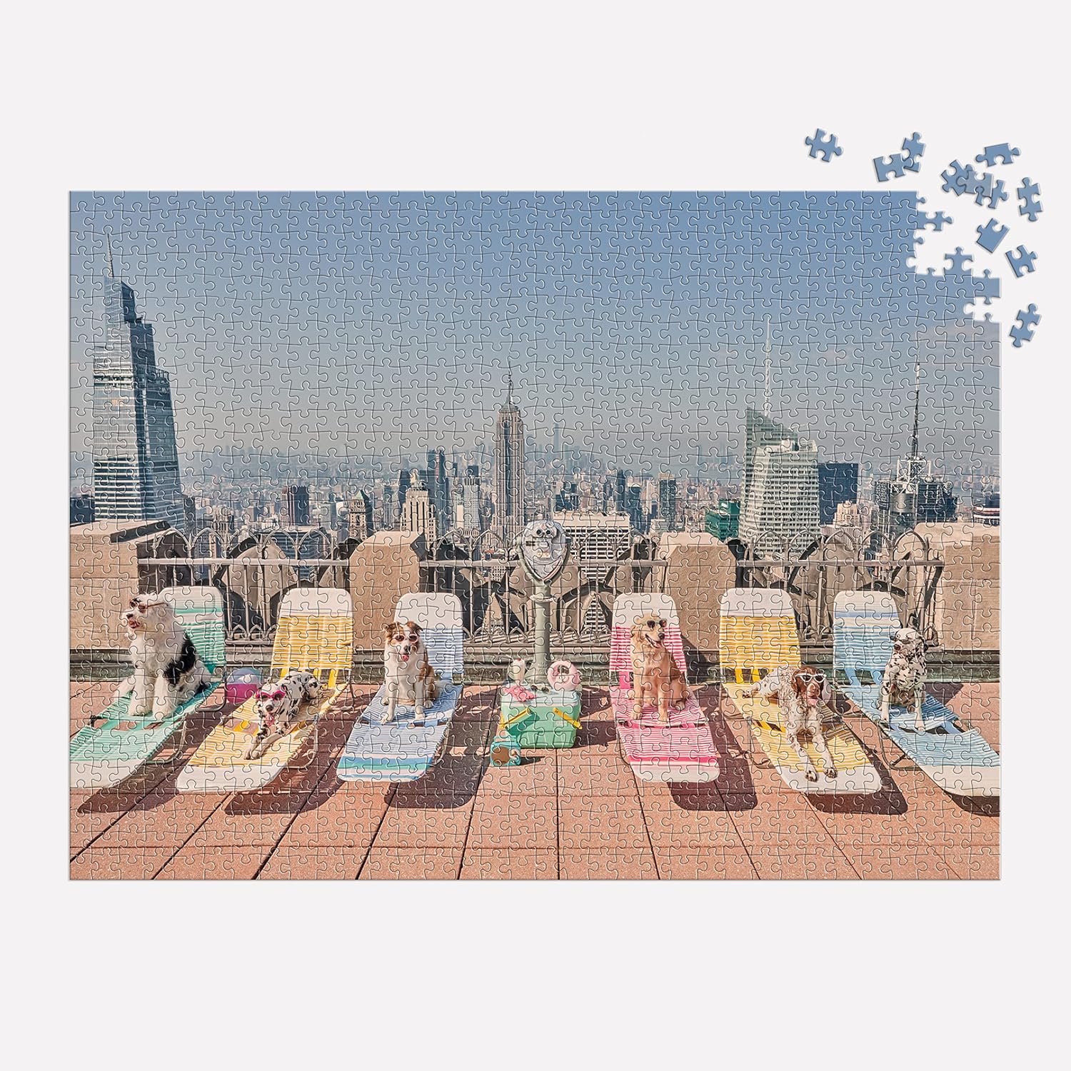 The Dogs Of New York City 1000 Piece Jigsaw Puzzle - Malin. Gray 20 9780735376274_1