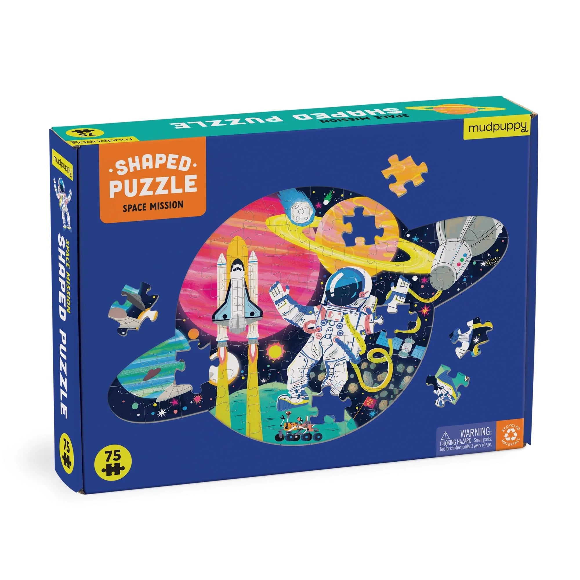 Space Mission 75 Piece Shaped Scene Puzzle - Dickason. Chris 80 9780735376502_63e9d80c-49bd-4027-916a-65f71d6dae51