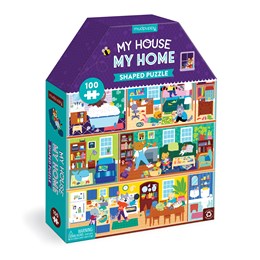 My House, My Home 100 Piece House Shaped Puzzle - Narrigan. Eloise 80 9780735376816